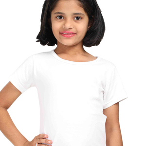 Girl Round Neck Half Sleeve Classic T-Shirt - Anu & Alex