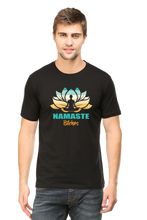 Men Half Sleeves Classic T-Shirt - Namaste-Bitches - Anu & Alex