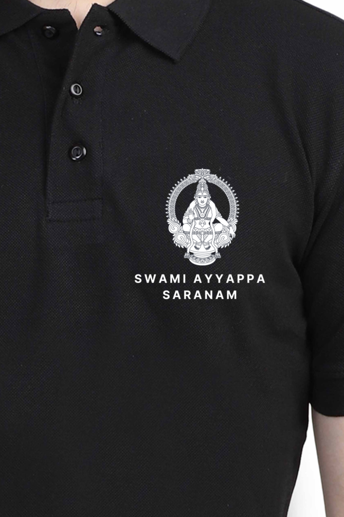Swami Ayyappa Saranam Polo T-Shirt