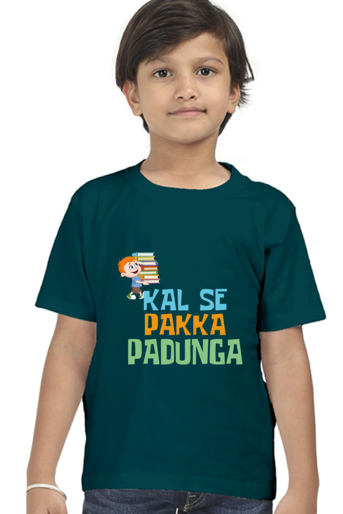 Boy Round Neck Half Sleeve - Kal Se Pakka - Anu & Alex