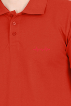 Male Polo Half Sleeve T-Shirt - Heart Beat - Anu & Alex