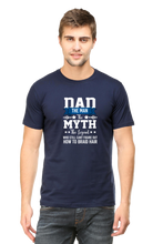 Men Half Sleeves Classic T-Shirt - Dad The Man - Anu & Alex