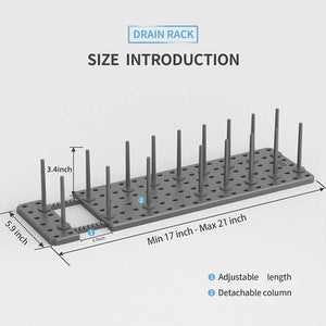 Kitchen Cupboard Organization Drawer Organizer, Pegboard Tray - Anu & Alex