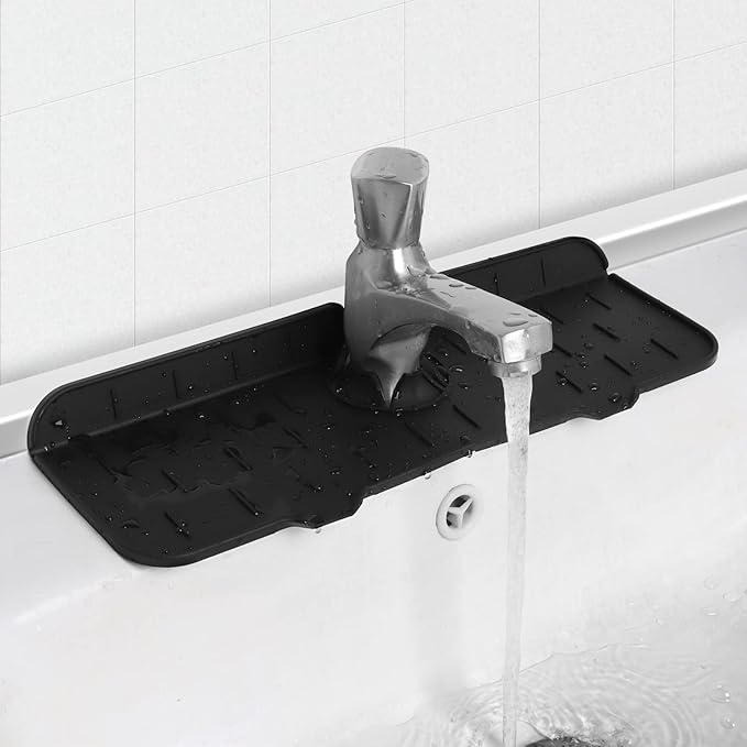 Buy 1 Get 1 Free✨ Kitchen Silicone Faucet Guard & Draining Mat ✨