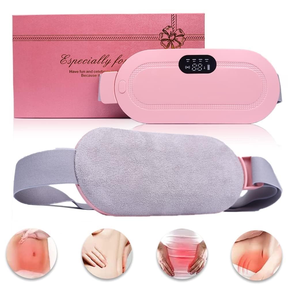 Instant Period Cramp And Pain Relief Heating Pad and Massager