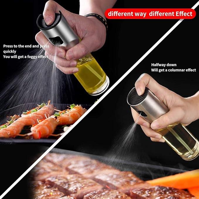 7126 Oil Sprayer Dispenser, Oil Versatile Glass Spray Bottle For Cooking & Multi Use Bottle - Anu & Alex