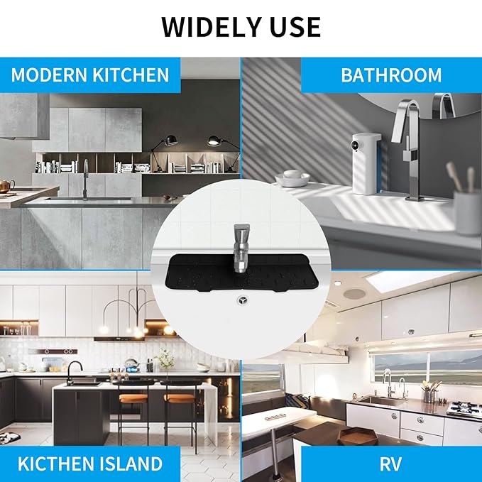 Buy 1 Get 1 Free✨ Kitchen Silicone Faucet Guard & Draining Mat ✨