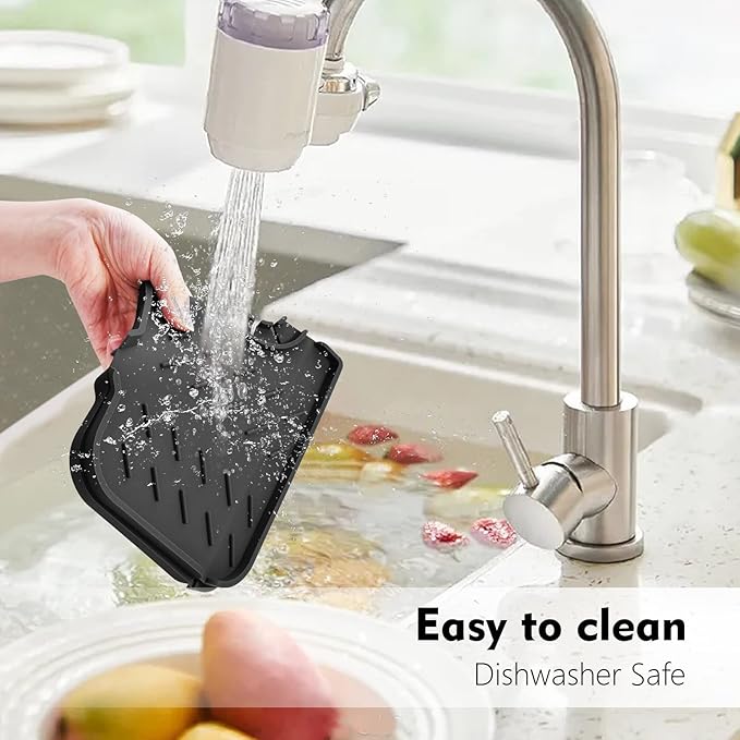 Buy 1 Get 1 Free✨ Kitchen Silicone Faucet Guard & Draining Mat ✨