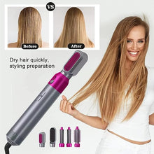 5 IN 1 Hair Dryer Brush, Multifunctional Hot Air Styler Hair Tools Detachable Brush Head for Straightening Curling Drying Combing BEST STYLER