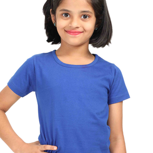 Girl Round Neck Half Sleeve Classic T-Shirt - Anu & Alex