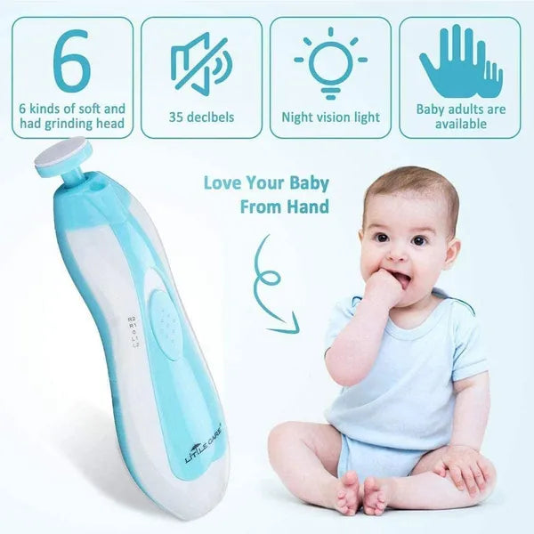 Baby Nail Trimmer File Electric-Safe Baby Nail Clippers