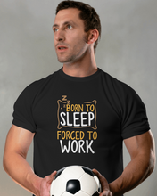 Men Half Sleeves T-Shirt - Born To Sleep - Anu & Alex