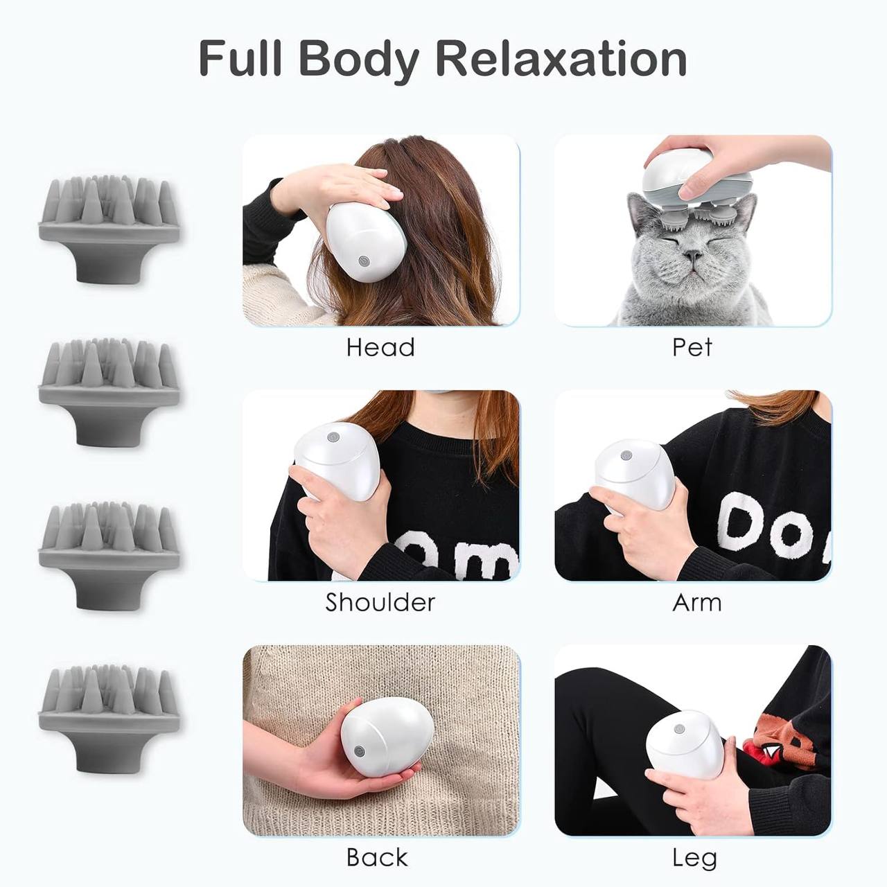 Smart Electric Scalp Massager (1 Pc)