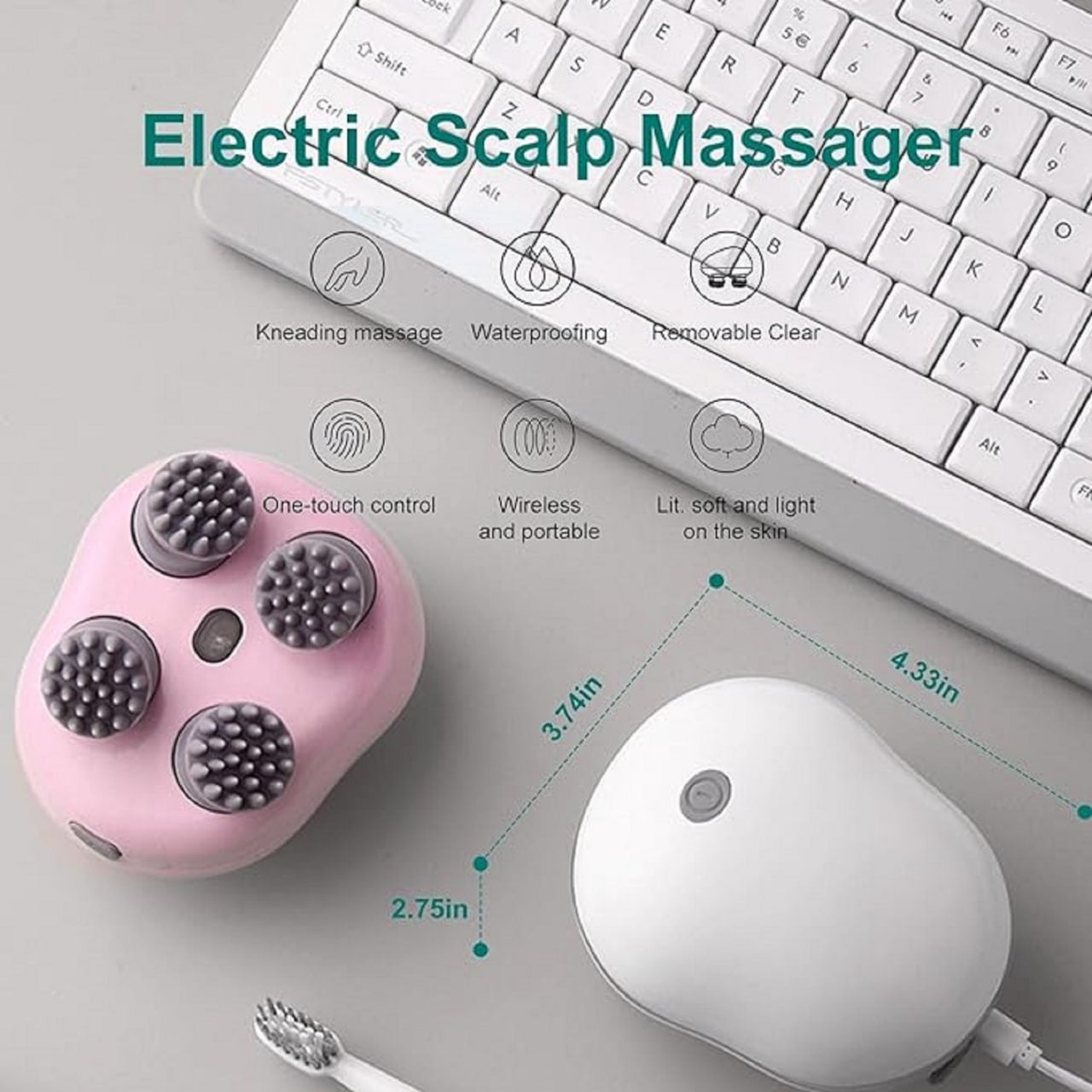 Smart Electric Scalp Massager (1 Pc)
