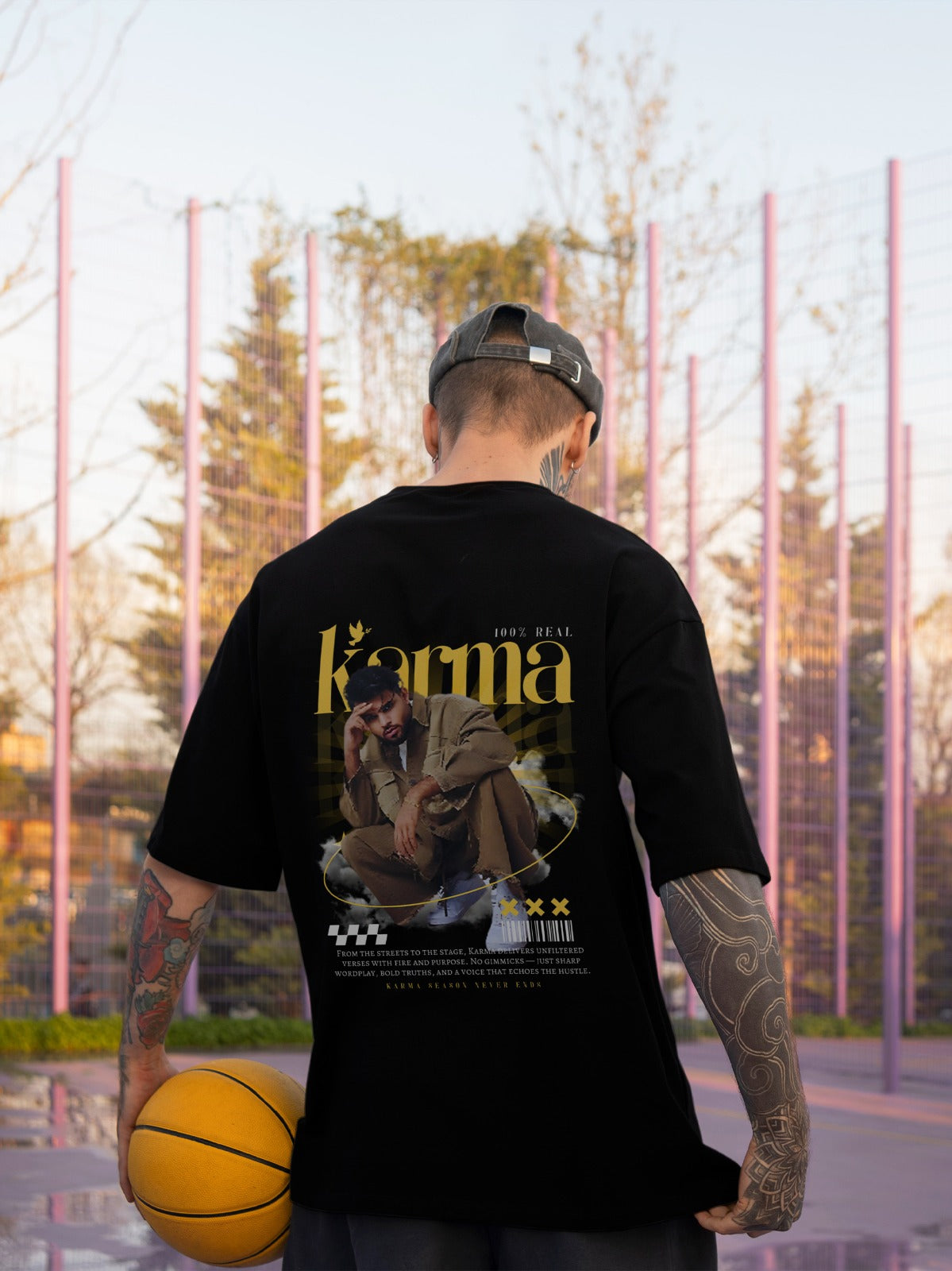 Karma Oversized T-Shirt