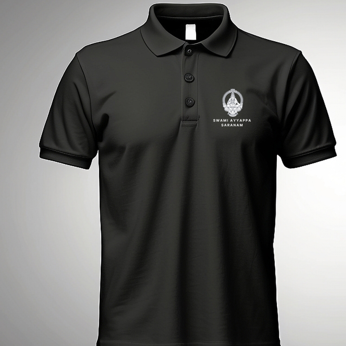 Swami Ayyappa Saranam Polo T-Shirt