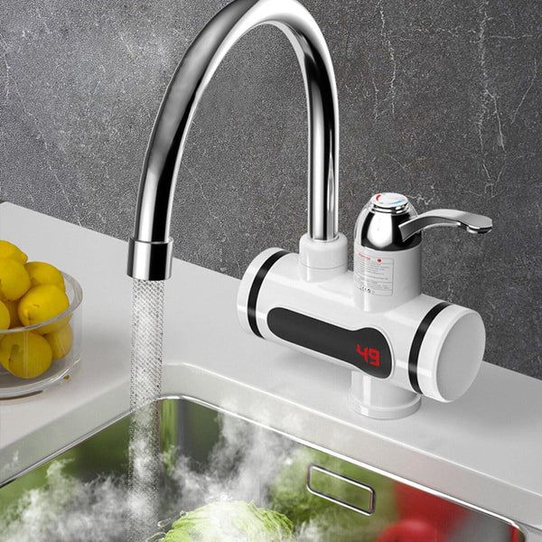 Instant Electric Water Heater Faucet Tap Electric Water Heater Digital Display