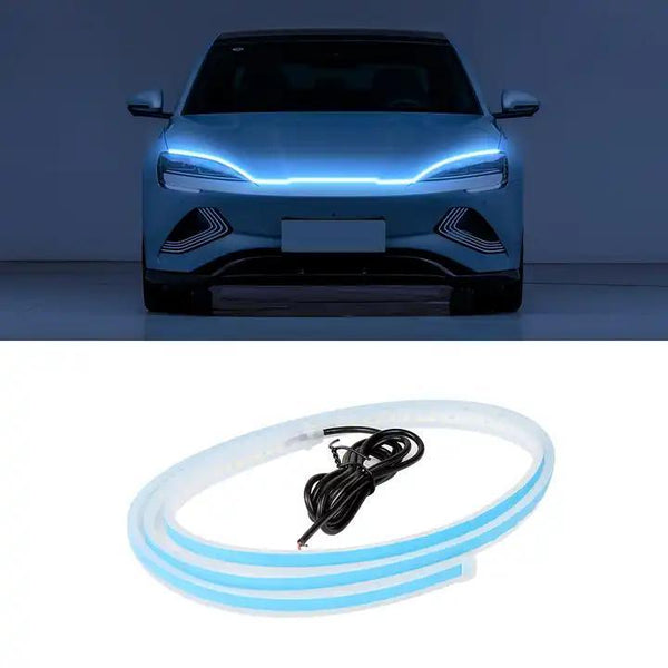 Universal Flexible Car Led Hood Strip Lights (White Light) - Anu & Alex