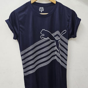 Puma Men's Half Sleeve Printed Polyester T-shirt - Anu & Alex