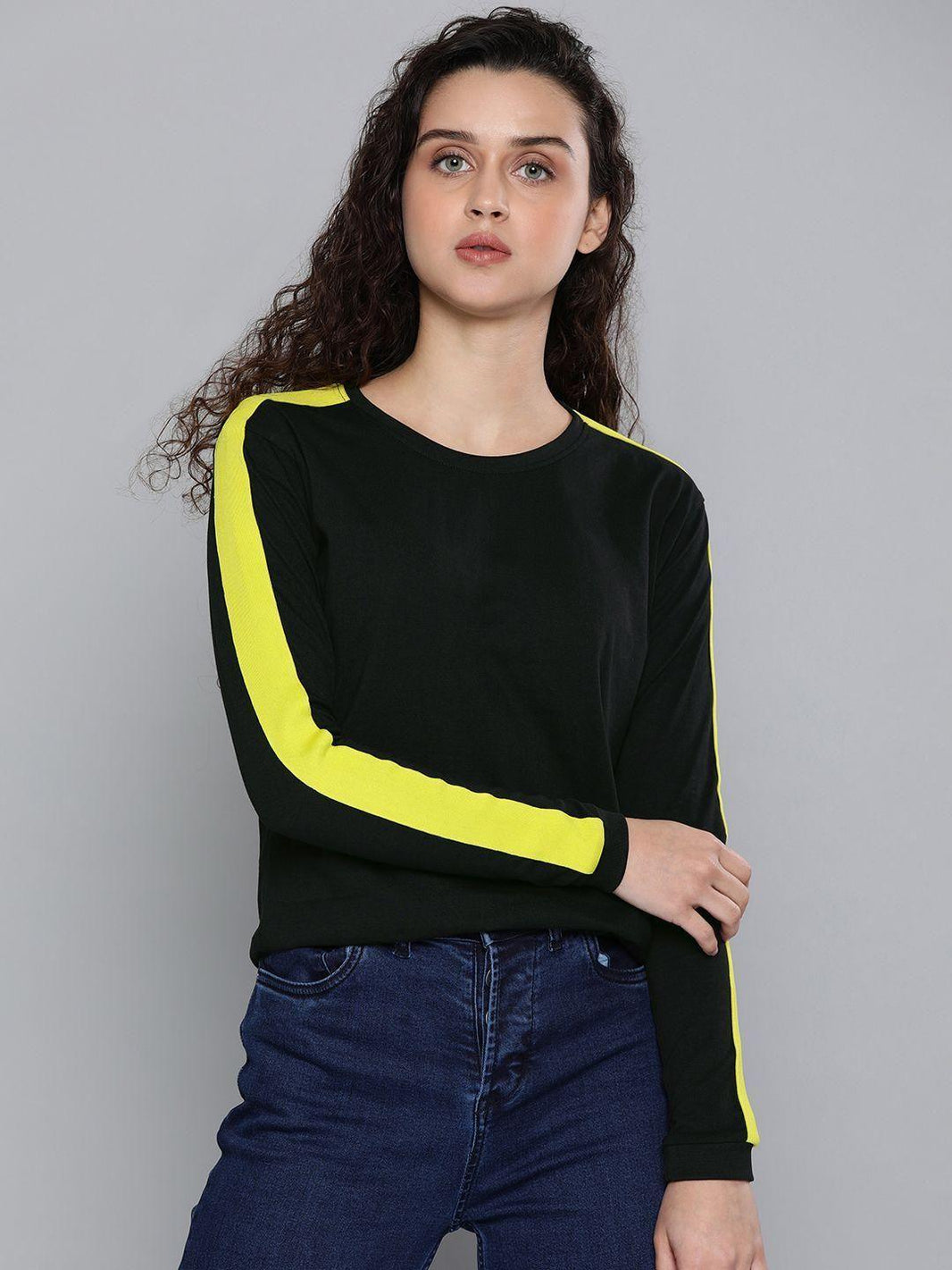 Women's Cotton Solid T-Shirt - Anu & Alex