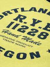 Dillinger Women's Yellow Typographic Oversized Sweatshirt - Anu & Alex