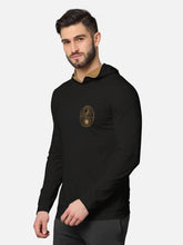 Trendy Front & Back Printed Full Sleeve Hooded T-Shirt for Men's - Anu & Alex