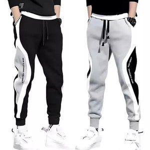 Men Regular Fleeced Trackpant (Pack of 2) - Anu & Alex