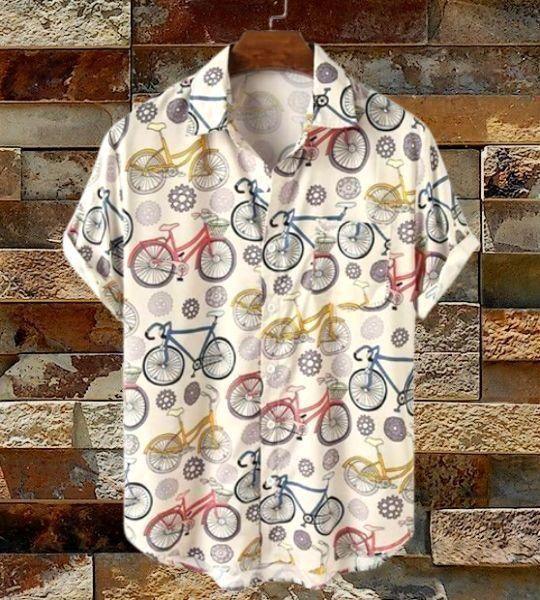 Cotton Printed Half Sleeves Regular Fit Mens Casual Shirt - Anu & Alex