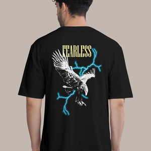 Trendy Cotton Blend Graphic Print Oversized T-Shirt for Men's - Anu & Alex